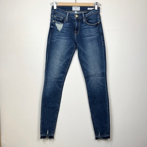 FRAME Le Skinny de Jeanne Jeans - Picture 1 of 15